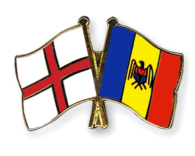 Fahnen Pins England Moldau