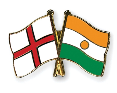 Fahnen Pins England Niger