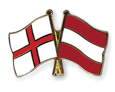 Fahnen Pins England sterreich