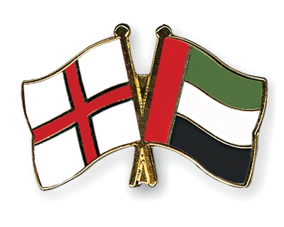 Fahnen Pins England Ver-Arab-Emirate