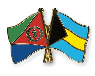 Fahnen Pins Eritrea Bahamas