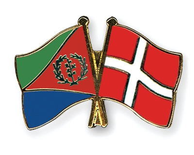 Fahnen Pins Eritrea Dnemark