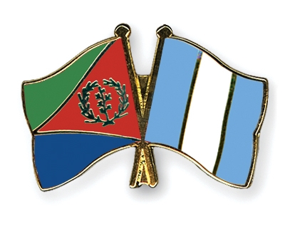 Fahnen Pins Eritrea Guatemala