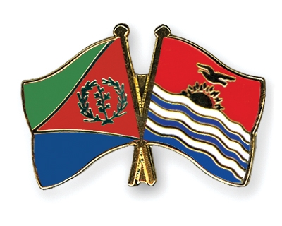 Fahnen Pins Eritrea Kiribati