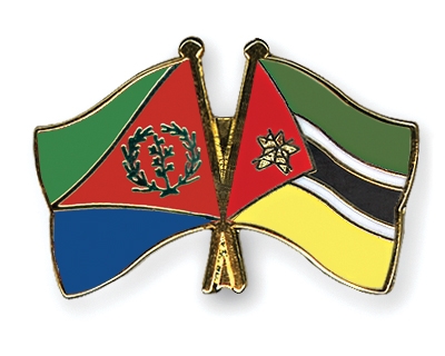 Fahnen Pins Eritrea Mosambik