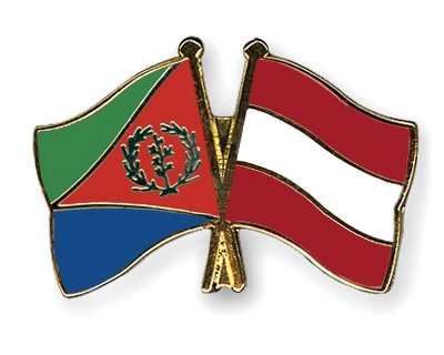 Fahnen Pins Eritrea sterreich