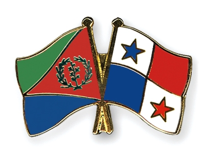 Fahnen Pins Eritrea Panama