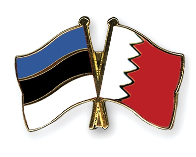 Fahnen Pins Estland Bahrain