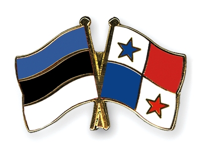 Fahnen Pins Estland Panama