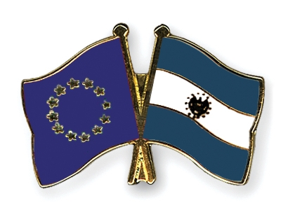 Fahnen Pins Europa El-Salvador