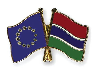 Fahnen Pins Europa Gambia