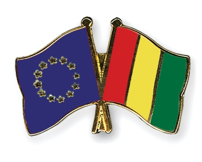 Fahnen Pins Europa Guinea