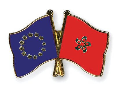 Fahnen Pins Europa Hong-Kong