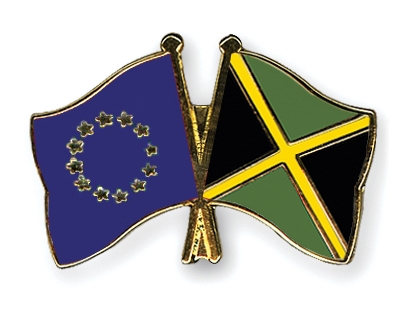 Fahnen Pins Europa Jamaika