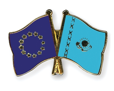 Fahnen Pins Europa Kasachstan