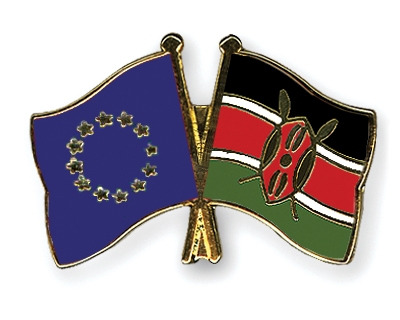 Fahnen Pins Europa Kenia