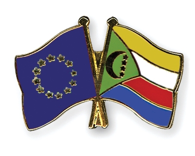 Fahnen Pins Europa Komoren