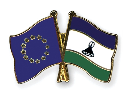 Fahnen Pins Europa Lesotho