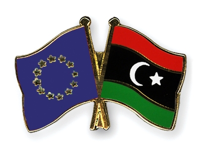 Fahnen Pins Europa Libyen