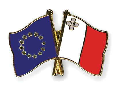 Fahnen Pins Europa Malta