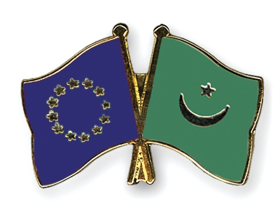 Fahnen Pins Europa Mauretanien