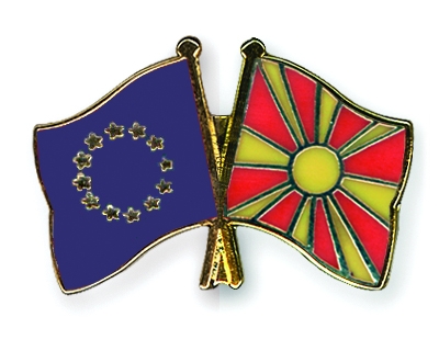Fahnen Pins Europa Mazedonien