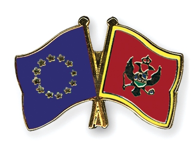 Fahnen Pins Europa Montenegro