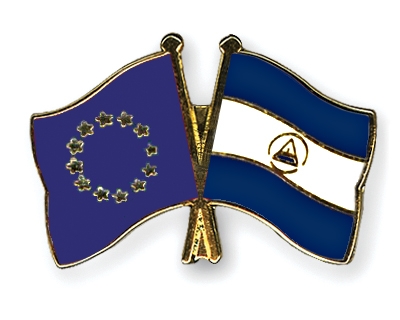 Fahnen Pins Europa Nicaragua
