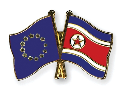 Fahnen Pins Europa Nordkorea