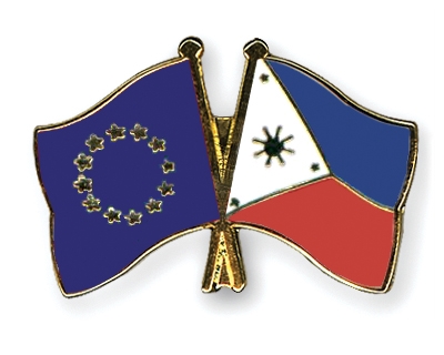 Fahnen Pins Europa Philippinen