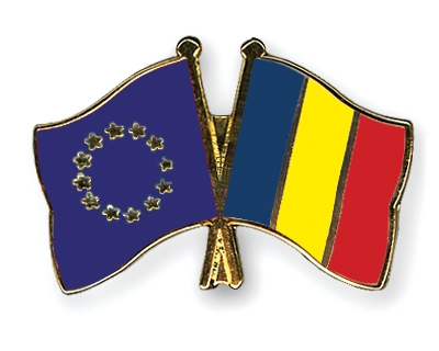 Fahnen Pins Europa Rumnien