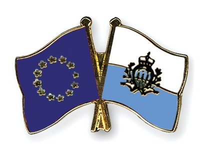 Fahnen Pins Europa San-Marino