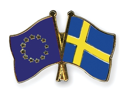 Fahnen Pins Europa Schweden