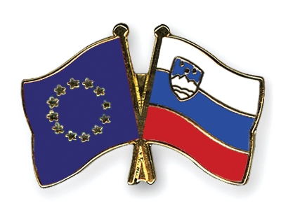 Fahnen Pins Europa Slowenien