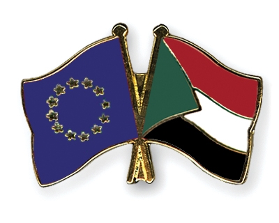 Fahnen Pins Europa Sudan