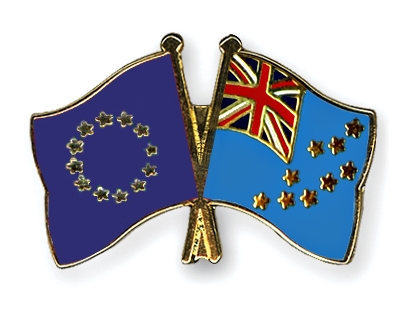 Fahnen Pins Europa Tuvalu