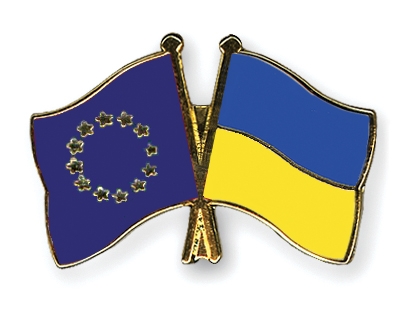 Fahnen Pins Europa Ukraine