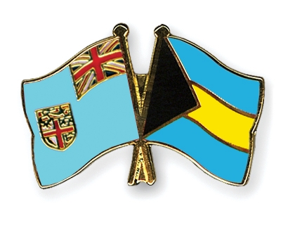 Fahnen Pins Fidschi Bahamas