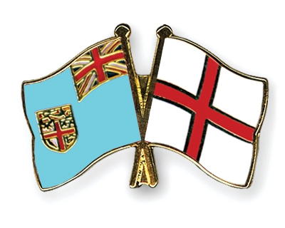 Fahnen Pins Fidschi England