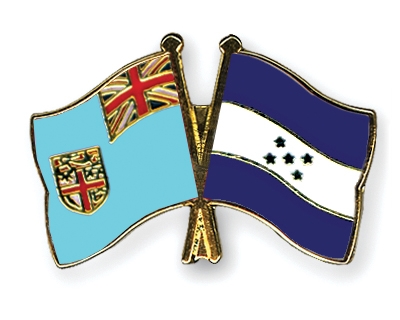 Fahnen Pins Fidschi Honduras