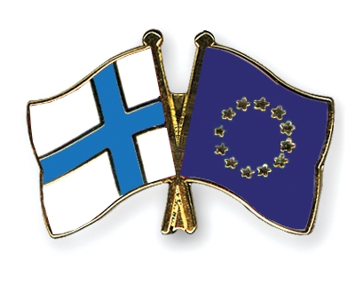 Fahnen Pins Finnland Europa