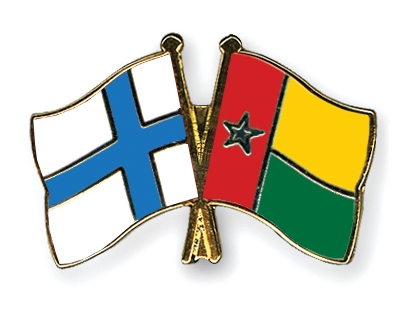 Fahnen Pins Finnland Guinea-Bissau