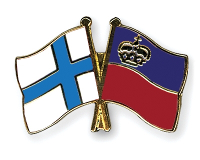 Fahnen Pins Finnland Liechtenstein