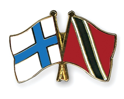 Fahnen Pins Finnland Trinidad-und-Tobago