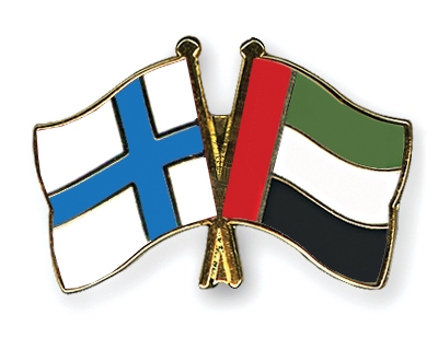 Fahnen Pins Finnland Ver-Arab-Emirate