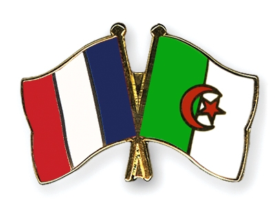 Fahnen Pins Frankreich Algerien
