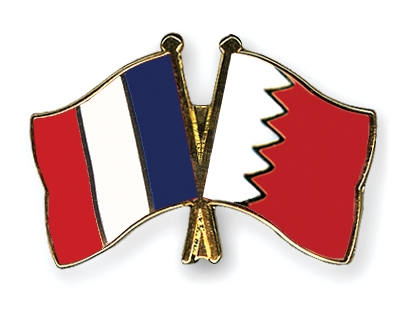 Fahnen Pins Frankreich Bahrain