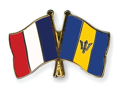 Fahnen Pins Frankreich Barbados