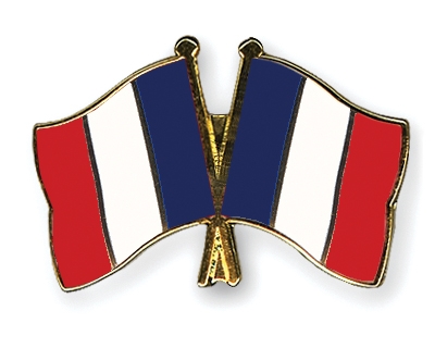 Fahnen Pins Frankreich Frankreich