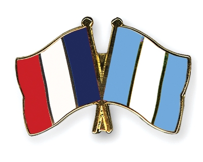 Fahnen Pins Frankreich Guatemala